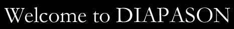Welcome to DIAPASON